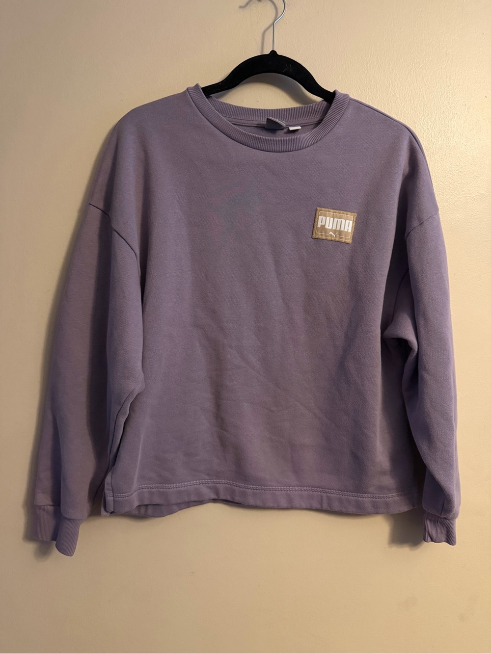 Puma Women’s Lavender Crewneck Sweatshirt